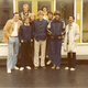 Maryland All Stars, from left to right, front row: Bill Ruback, Mike Brey, Jim Hoops, Hank Schultz, Steve Karr. Back row: Wayne Talbott, Brian Magid, Malcolm Wesselink and Paul Devito.